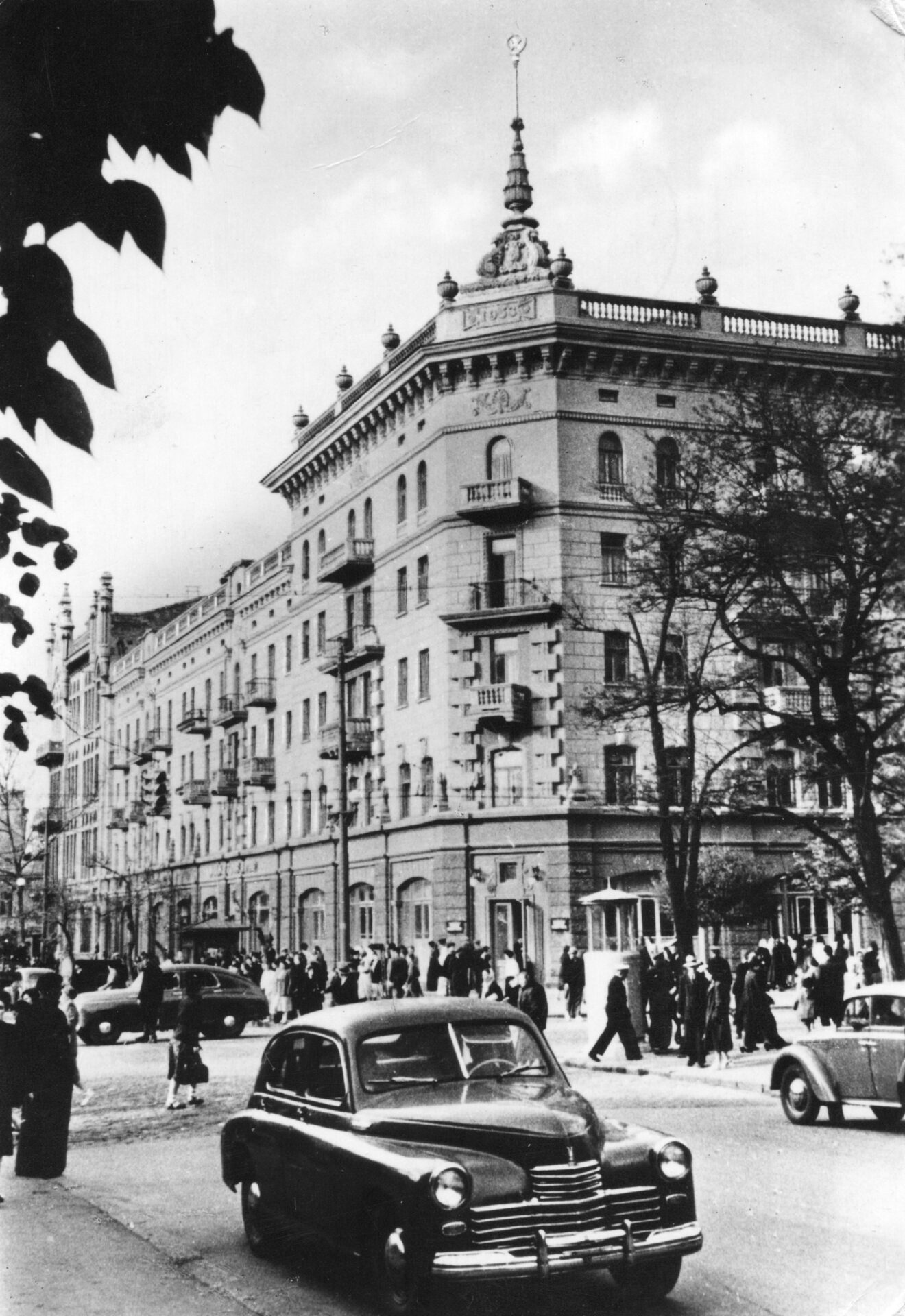Postcard of Odessa, Rue de Karl Marx, 1960s,